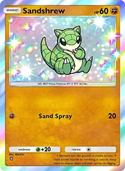 Sandshrew 094 Chama Carmesim