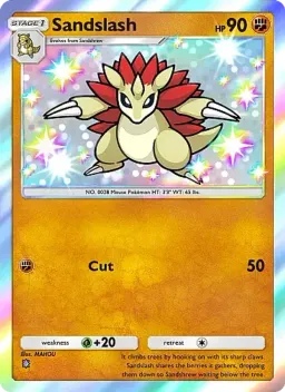 Sandslash 095 Chama Carmesim
