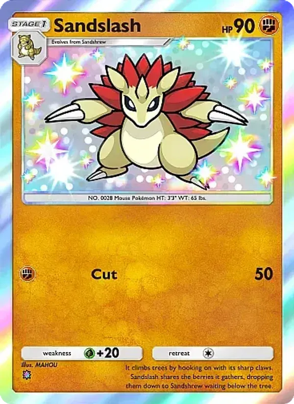 Sandslash 095/69 Chama Carmesim