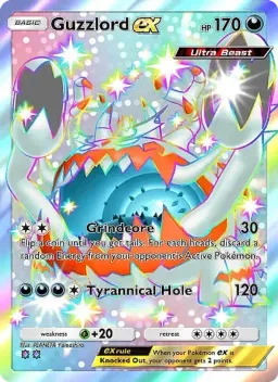 Guzzlord ex 100 Chama Carmesim