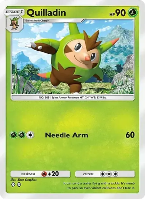 Quilladin 009/155