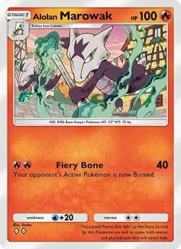 Alolan Marowak 018 Desfile Onírico