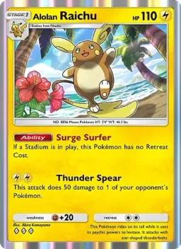 Alolan Raichu 050 Desfile Onírico