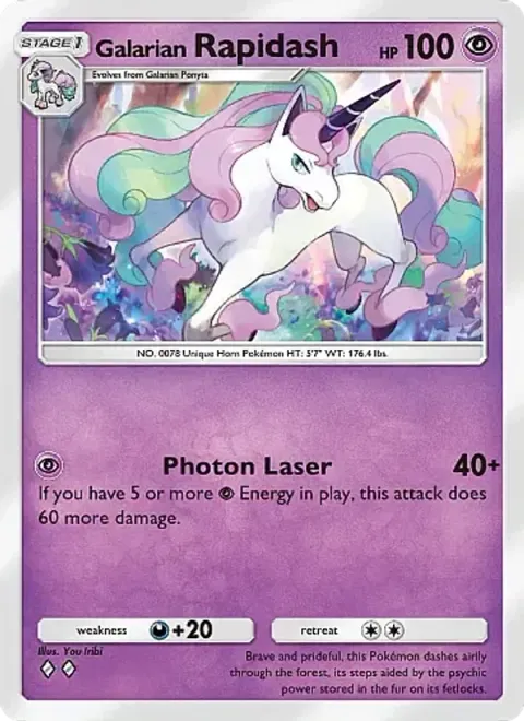 Galarian Rapidash 059/155