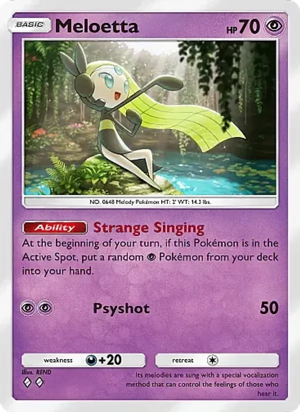 Meloetta 070/155 Desfile Onírico