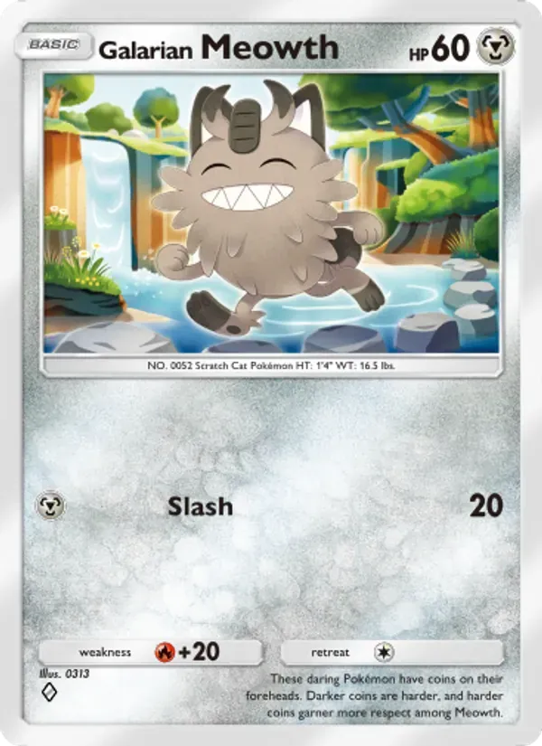 Galarian Meowth 110/155 Desfile Onírico