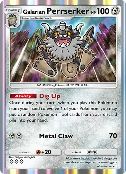 Galarian Perrserker 111/155