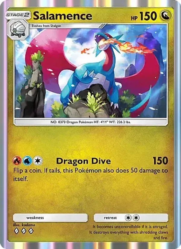 Salamence 123/155 Desfile Onírico