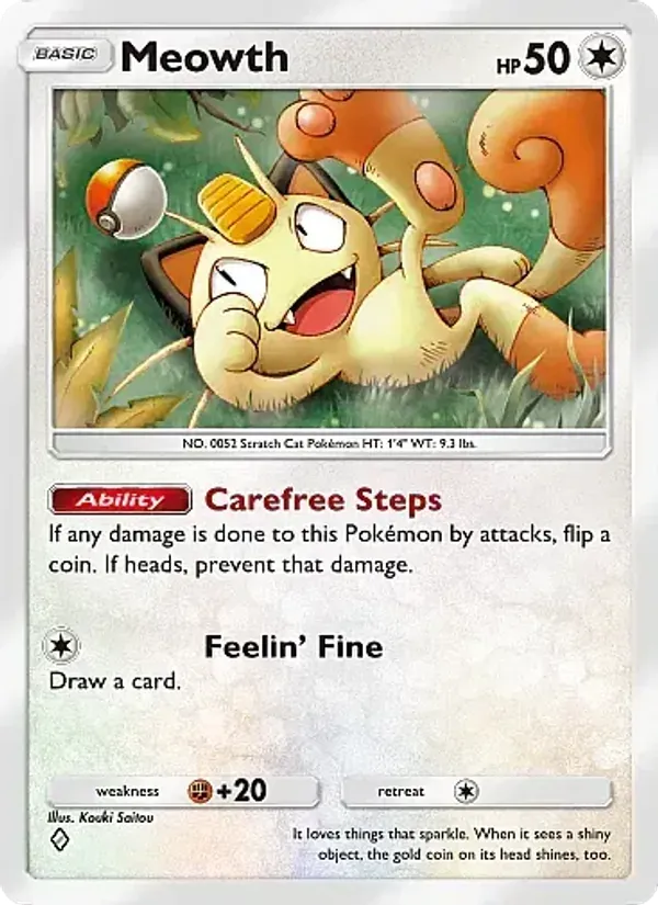 Meowth 124/155 Desfile Onírico