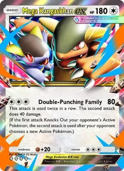 Mega Kangaskhan ex 127 Desfile Onírico