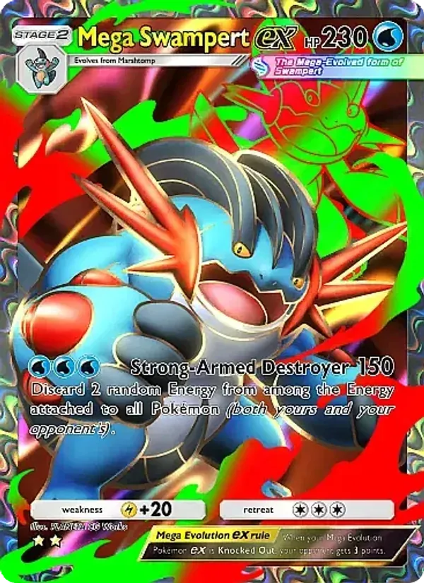 Mega Swampert ex 183/155 Desfile Onírico