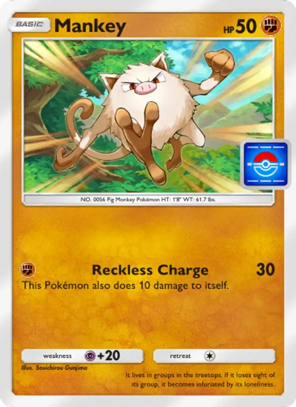 Mankey 017/0 Promo-A