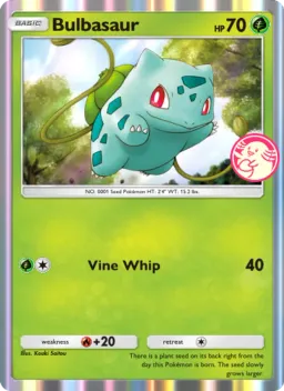 Bulbasaur 023 Promo-A