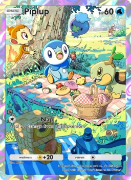 Piplup 034 Promo-A