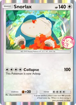 Snorlax 049 Promo-A