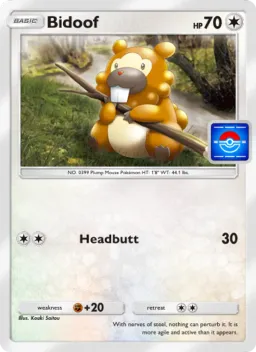 Bidoof 057 Promo-A