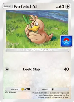 Farfetch'd 062 Promo-A