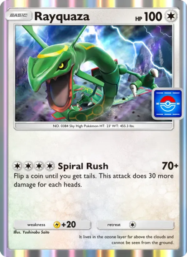 Rayquaza 063/0 Promo-A
