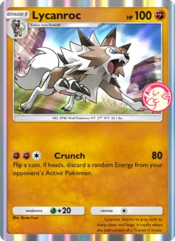 Lycanroc 068 Promo-A