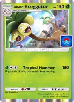 Alolan Exeggutor 069 Promo-A