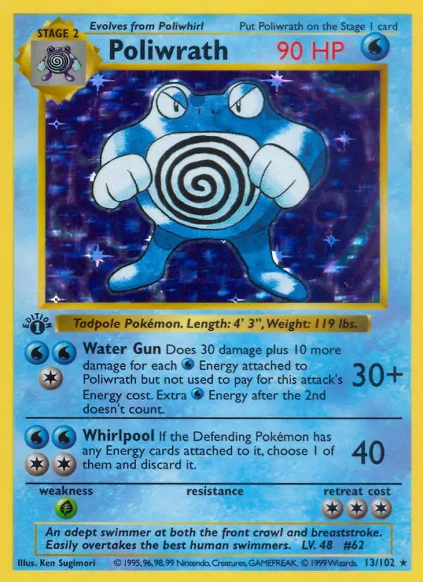 Poliwrath 13/102 Coleção Básica