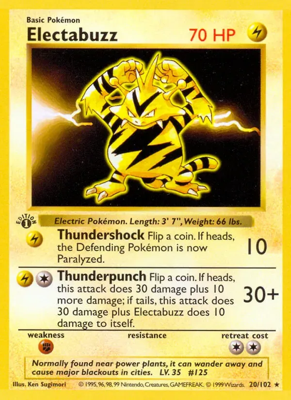 Electabuzz 20/102 Coleção Básica