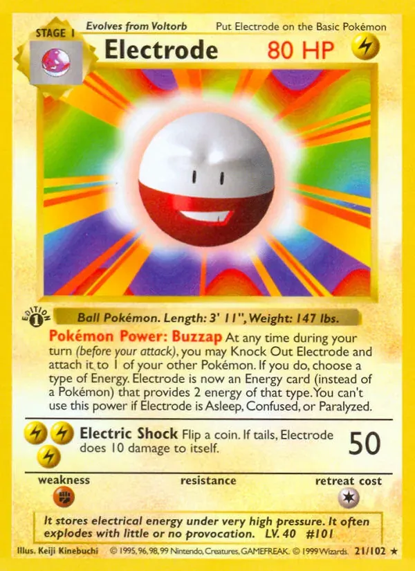 Electrode 21/102 Coleção Básica