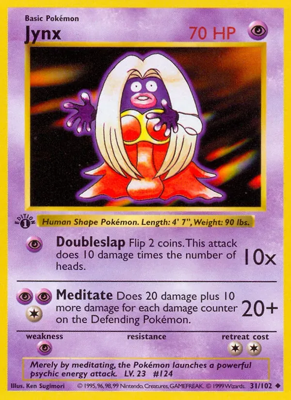 Jynx 31/102 Coleção Básica