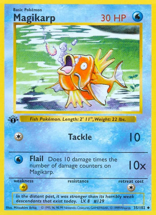 Magikarp 35/102 Coleção Básica