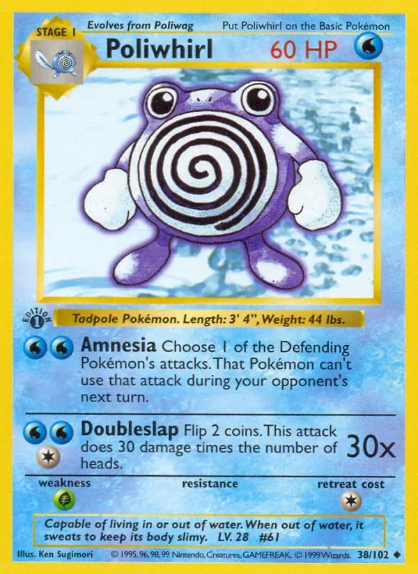 Poliwhirl 38/102 Coleção Básica