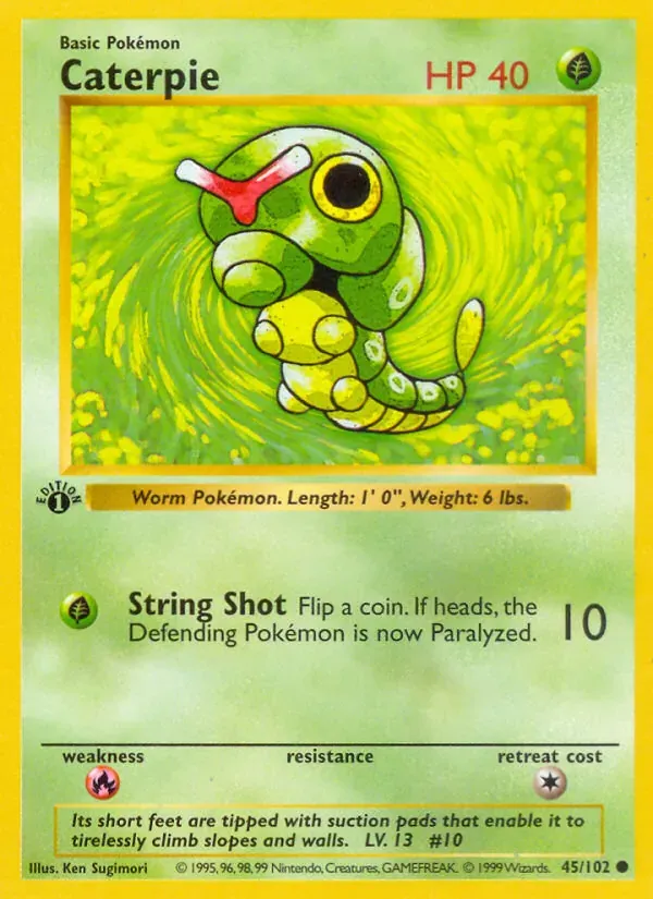 Caterpie 45/102 Coleção Básica