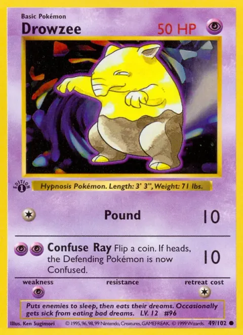 Drowzee 49/102