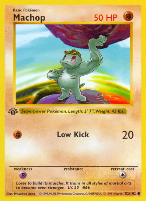 Machop 52/102