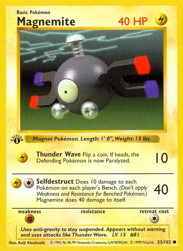 Magnemite 53/102 Coleção Básica