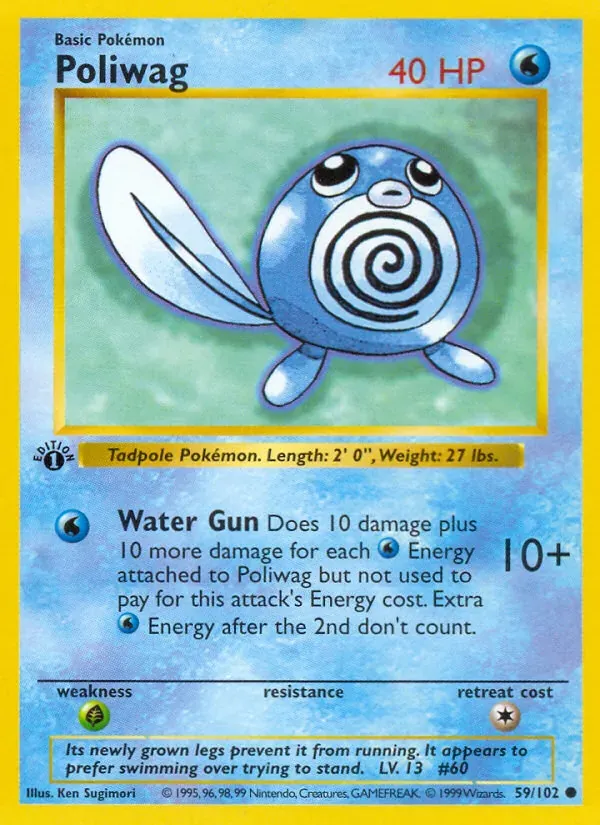 Poliwag 59/102 Coleção Básica
