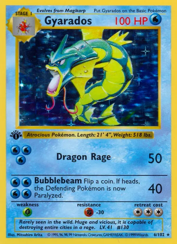 Gyarados 6/102 Coleção Básica