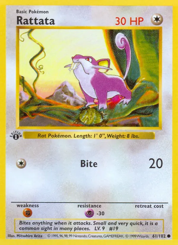 Rattata 61/102 Coleção Básica