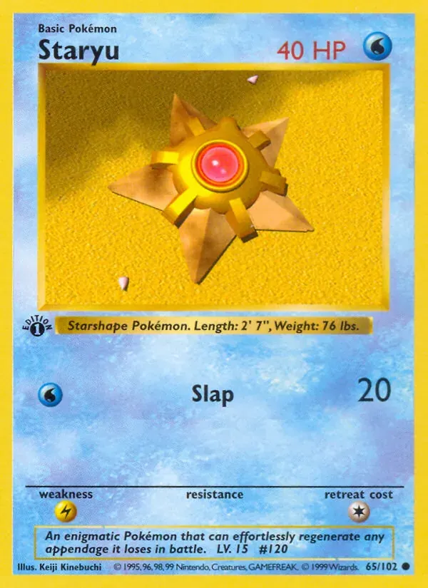 Staryu 65/102 Coleção Básica