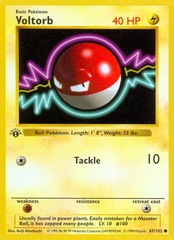 Voltorb 67/102 Coleção Básica