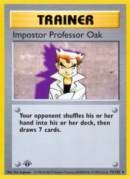 Impostor Professor Oak 73 Coleção Básica