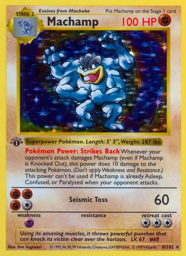 Machamp 8/102 Coleção Básica