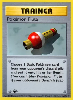 Pokémon Flute 86 Coleção Básica