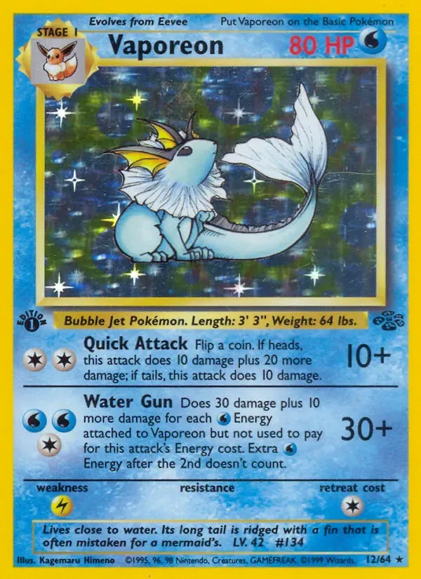 Vaporeon 12/64 Selva