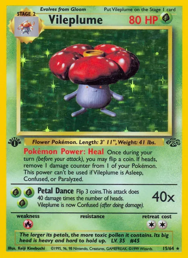 Vileplume 15/64 Selva