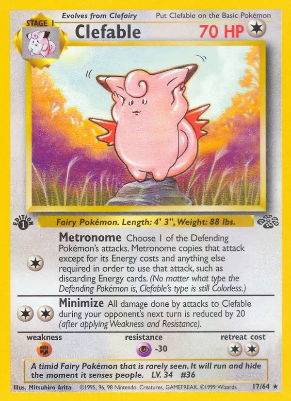 Clefable 17/64 Selva