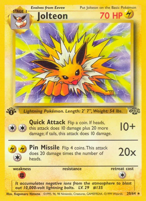 Jolteon 20/64 Selva