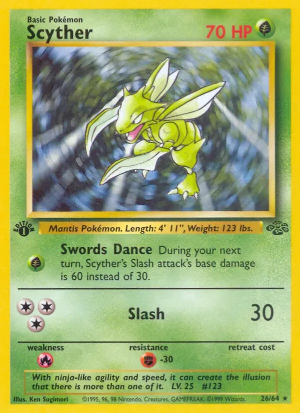 Scyther 26/64 Selva