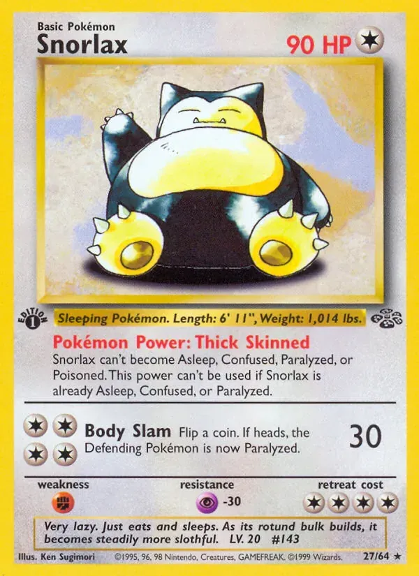 Snorlax 27/64 Selva