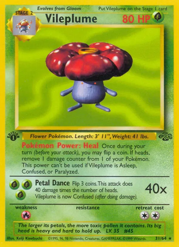Vileplume 31/64 Selva