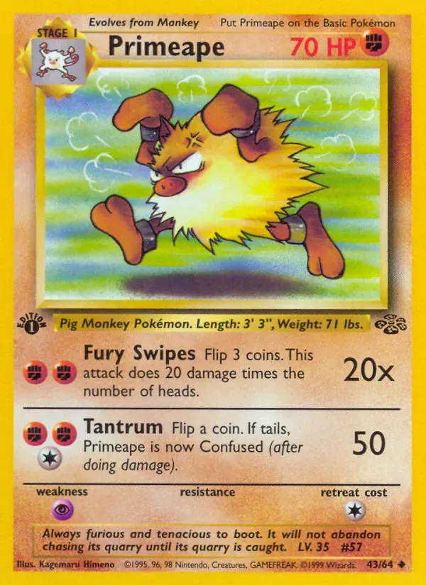 Primeape 43/64 Selva
